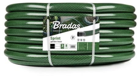 0,90€/m 50 meter 1 Zoll (Ø 25mm), 7 Bar Wasserschlauch, 3-lagig Gartenschlauch, Schlauch