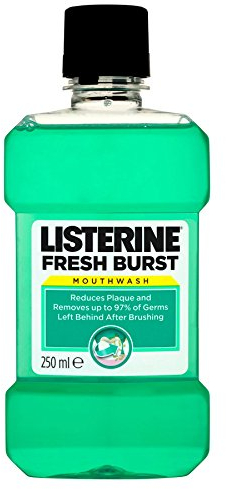 6 x LISTERINE Mundwasser frischeschuss 250ml
