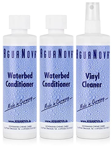 2 Konditionierer, 1 Vinylreiniger Agua Nova Inhalt je 250 ml für Wasserbett
