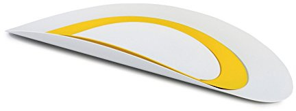 Alessi ABI07SET1 Ellipse Set bestehend aus drei Behälter - Stahl, epoxidharzlackiert