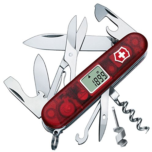 Victorinox Multiuso Medi Traveller (28 funzioni, lama, grande, apribottiglie, penna a sfera pressurizzata, orologio digitale (12/24 ore))