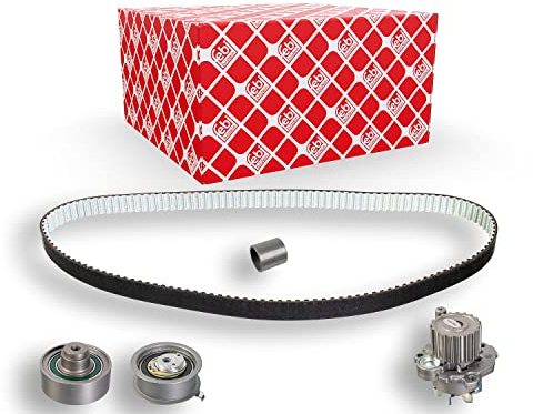 febi bilstein 32743 Zahnriemensatz mit Wasserpumpe, 1 Stück | Kompatibel mit: SEAT IBIZA III, SKODA FABIA I, FABIA I Combi, FABIA I Praktik, FABIA I Stufenheck, VW POLO