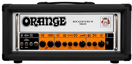 Orange Rockerverb 50H MKIII Head Black - Röhren Topteil für E-Gitarre