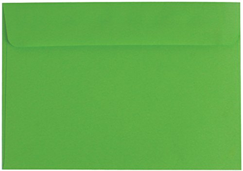 500 farbige Briefumschläge / Din C6 / Farbe: grün