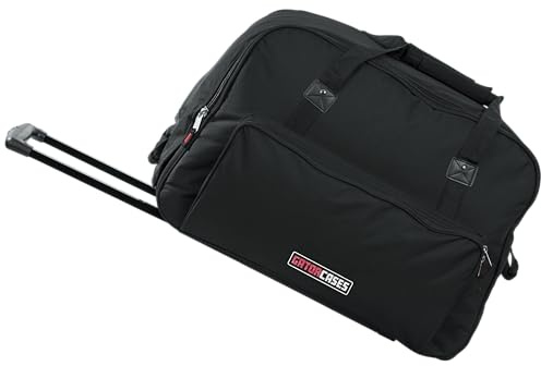 Gator Cases Rollende Lautsprechertasche für kleinformatige 12-Lautsprecher mit ausziehbarem Tragegriff (GPA-712SM)