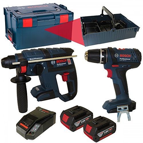 Bosch 0615990G14 Perforateur burineur sans fil et perceuse-visseuse
