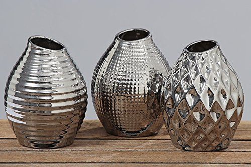 Boltze Vase Celly 3-Sortiert H13cm
