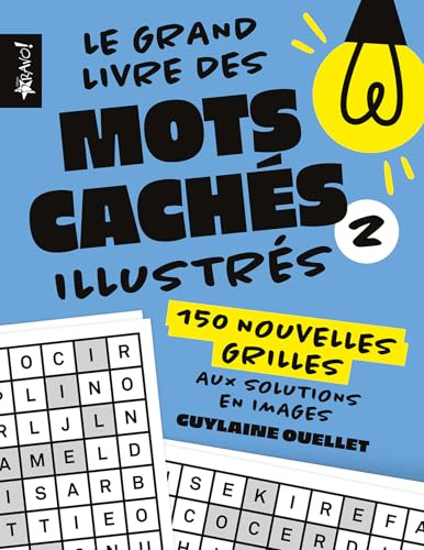 Mots cachés illustrés 2: 150 nouvelles grilles aux solutions en images