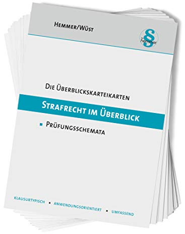 Strafrecht im Überblick: Karten (Karteikarten - Strafrecht)