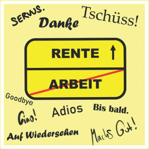 Abschiedsbuch - Erinnerung an deine Kollegen: Quadratisches Abschiedsbuch zum Rentenbeginn für Arbeitskollegen