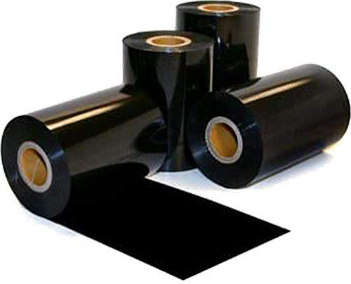 DIMATICA Ribbon 110x300 Ink out - Nastro carbongrafico a Base Cera per Stampa a trasferimento Termico Foil