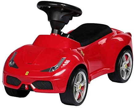 rastar Ferrari - 458 - Véhicules à Pédales - Véhicules à Pédales (Véhicules à Pédaler, Voiture, 4 Roues, Rouge, pour Enfants, Garçon et Fille)
