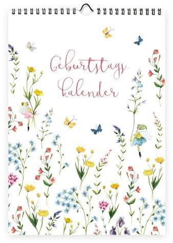 Grätz Verlag - Geburtstagskalender GK11607 - Schön, dass es Dich gibt - 11,5 x 16,5 x 05,cm
