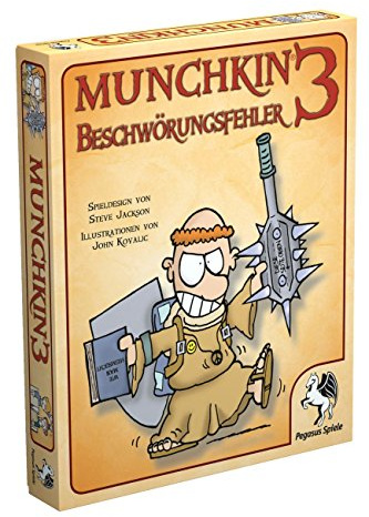 Pegasus Spiele 17213G - Munchkin 3, Beschwörungsfehler