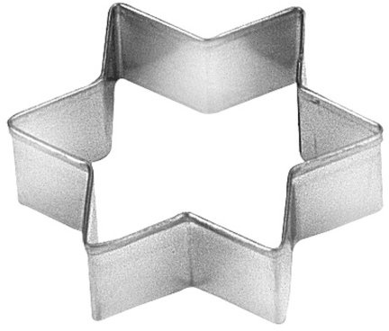 Tescoma Delicia Ausstechförmchen Stern, klein, 5,5 cm