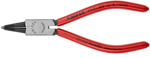 KNIPEX Tools - Circlip Pliers, Internal, 45 Degree Angled, Forged Tip, 5/16-1/2 Bore Dia. (4431J02SBA)