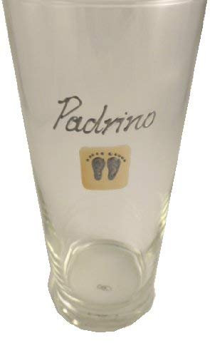 Vaso de Cerveza Padrino Pint Glass (Cream sq)