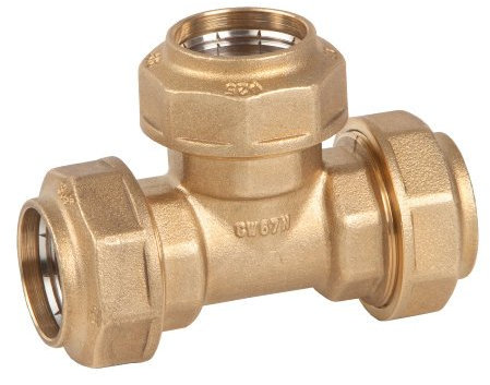 Genebre rac-ge - Racor t triple acoplamiento 3/4x25 pn16 laton
