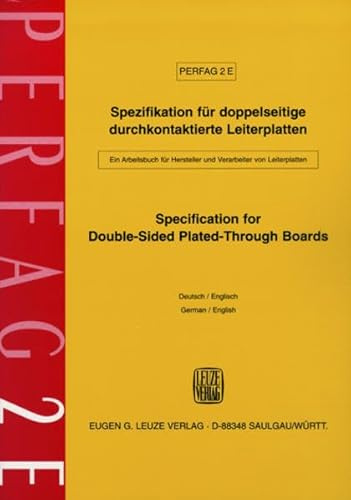 PERFAG 2 E Spezifikation für doppelseitige durchkontaktierte Leiterplatten: Dt. /Engl.