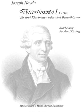 Divertimento I C Dur für drei Klarinetten oder drei Bassetthörner