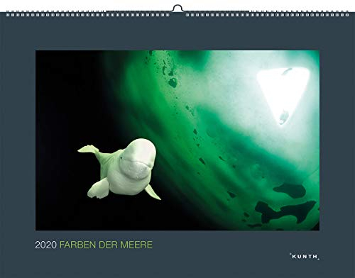 Farben der Meere 2020: Kalender 2020 (KUNTH Wandkalender Black Edition)