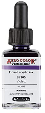Schmincke – AERO COLOR® Professional – finaste airbrush-färger, lila – 28 ml