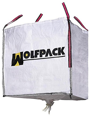 Saco Obra Big Bag Rafia 90x90x90cm. con Válvula. Carga máxima seg. 1.000Kg.