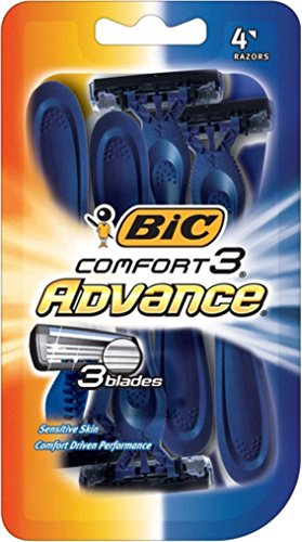 Bic Comfort 3 Advance Einweg-Rasierer, je 4 Stück (12 Stück)