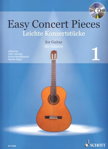 Easy Concert Pieces - Volume 1 - Guitar - edition with CD - (ED 21636)