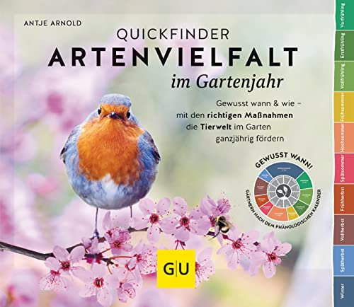 Quickfinder Artenvielfalt im Gartenjahr: Gewusst wann & wie – mit den richtigen Maßnahmen die Tierwelt im Garten ganzjährig fördern (GU Natur)