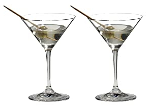 Riedel Vinum Copa de Martini, Cristal, Multicolor, 27.3x14.2x19.9 cm, 2 Unidades