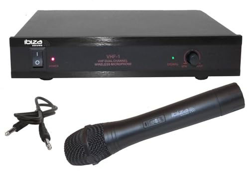 Ibiza Micro sans Fil 2 canaux Sound VHF1