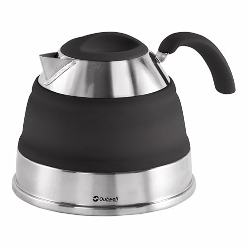 Outwell Kessel 1,5 L Collaps, Schwarz, 14.5 x 16.5 x cm, 1.5 Liter, 650387