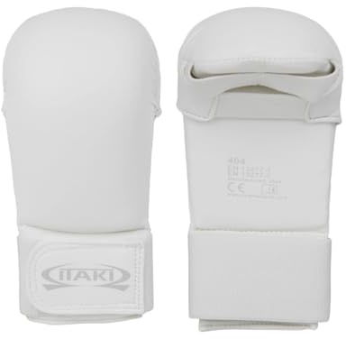 Oriente sporthandskar Karate Kumite WKF, OS 404, BIANCO, M