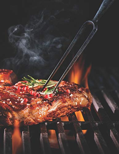 Mein Grillbuch: ♦ deine eigenen Grillrezepte auf einen Blick ♦ Vorausgefülltes Grillprotokoll für deine eigenen Rezepte und Fleisch-Kreationen ♦ ... A4+ Format ♦ Motiv: Grillfleisch
