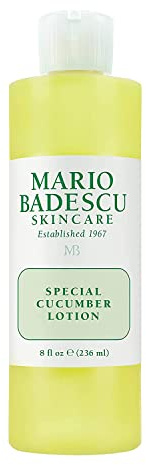 Mario Badescu Special Cucumber Lotion | Non-Drying & Non-Irritating Facial Toner for Removing Excess Oil & Drying Up Breakouts | Revitalizing, Clarifying Astringent for Face | 8 Fl. Oz.