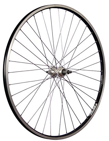 28 Zoll Hinterrad Ryde Zac19 Hohlkammerfelge Edelstahlspeichen Schraubnabe 5-9 schwarz