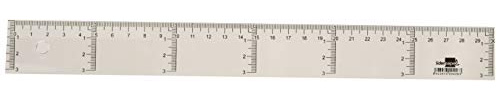 Liderpapel - Regla 30 Cm Plástico Cristal