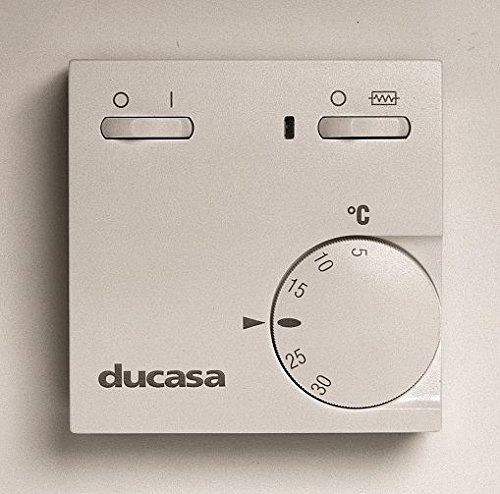 Ducasa Termostato De Ambiente Con 2 Interruptores