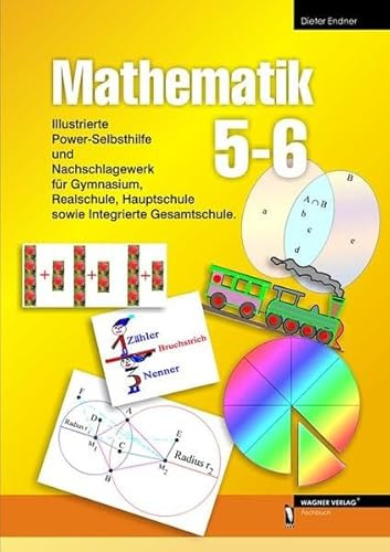 Mathematik 5-6: Illustrierte Power-Selbsthilfe und Nachschlagewerk für Gymnasium, Realschule, Hauptschule sowie Integrierte Gesamtschule