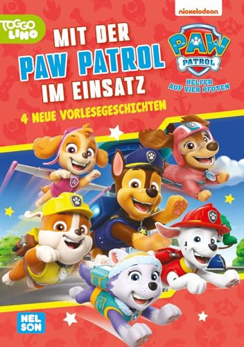 PAW Patrol Geschichtenbuch: Mit der PAW Patrol im Einsatz: 4 neue Vorlesegeschichten | TV-Folgen spannend nacherzählt für Kinder ab 3 Jahren