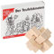 Bartl 102573 Mini-Holz-Puzzle Der Teufelsknoten aus 6 kleinen Holzteilen