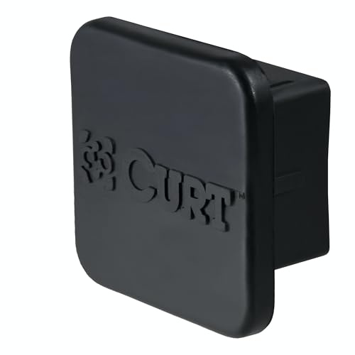 CURT BKDK 22276 Rubber Trailer Hitch Cover, Fits 2-Inch Receiver