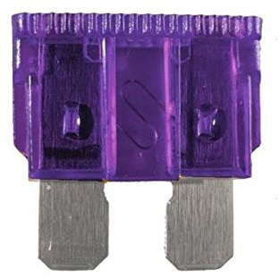 CAR SPARE 10x STANDARD BLADE FUSES 3 AMP FOR MARINE & AUTOMOTIVE