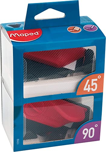 Maped - Juego de cutters de precisión (45º y 90º)