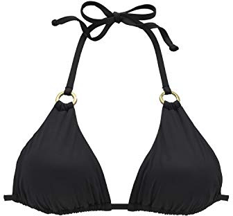 Lascana Damen Triangel-Bikini-Top | mit Zierringen