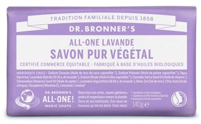 Dr. Bronner's Lavendelseife, 140 g
