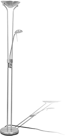 vidaXL Lampadaire à LED à Eclairage Réglable Lampe sur Pied Vasque Sol Salon