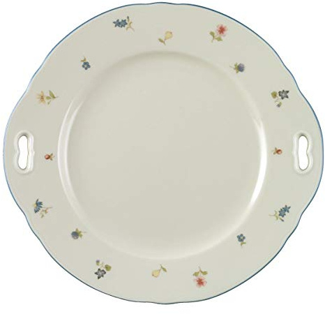Seltmann Weiden 001.294983 Kuchenplatte Rund, 27.1 x 25.8 x 2.6 cm, Bunt