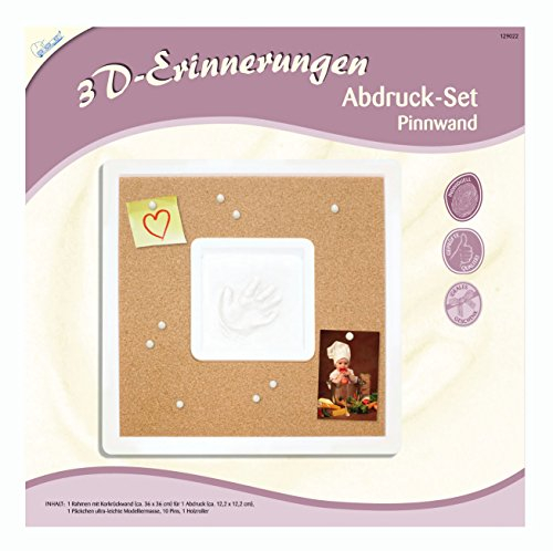 Mammut 129022 - 3D Erinnerungen-Abdruckset Pinnwand, ca. 36 x 36 cm